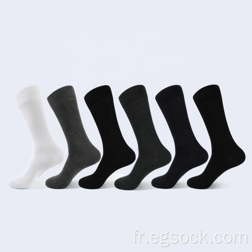 Chaussettes habillées en bambou pour hommes-M6